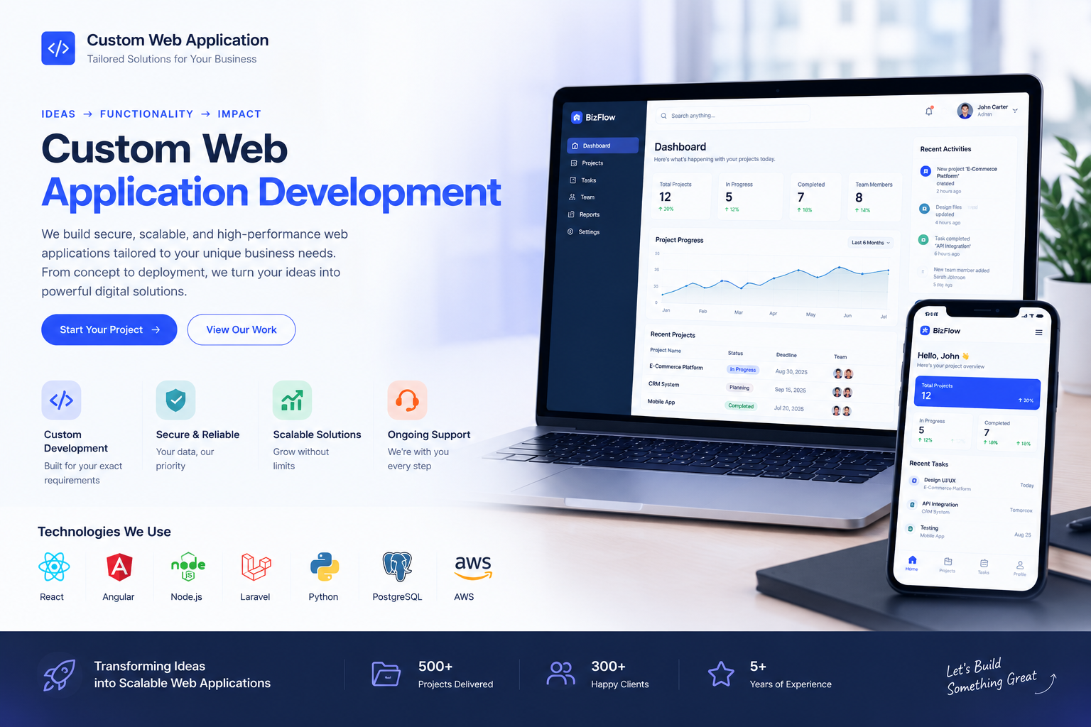 Custom Web Application